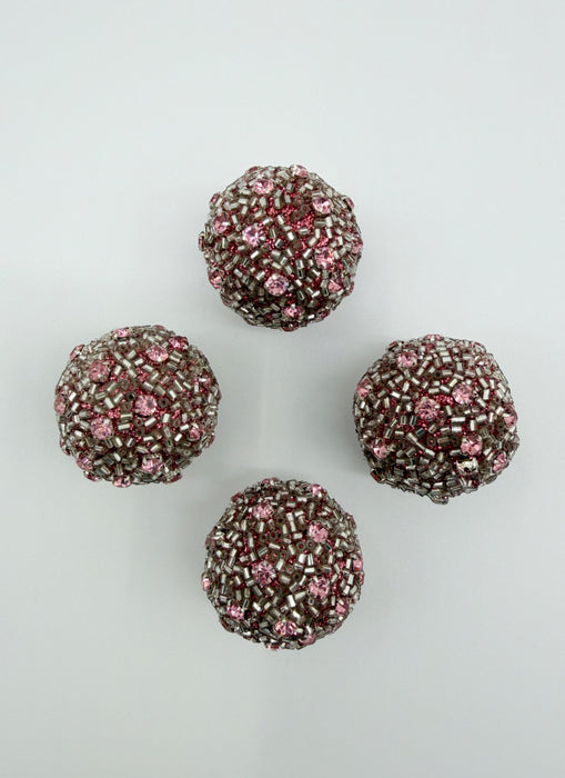 Truffles Pink Table Accent, set of 8