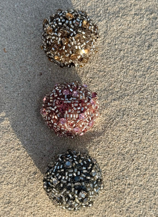 Truffles Pink Table Accent, set of 8