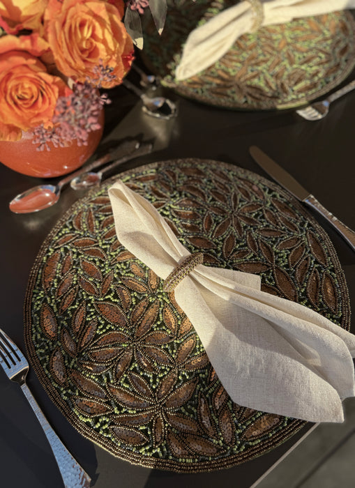 Green Java Placemats, set of 2